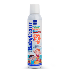 Intermed BabyDerm Sunscreen Spray 50+SPF Αντιηλιακ