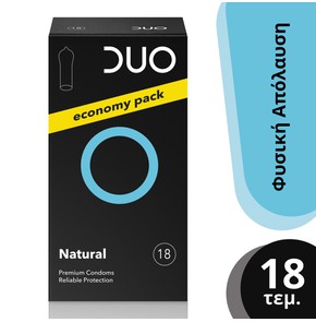 Duo Natural Condoms, 18pcs