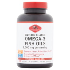 Olympian Labs Enteric Coated Omega-3 Fish Oils Συμ
