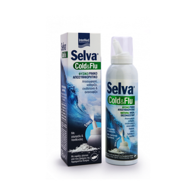 INTERMED Selva Cold&Flu Ρινικό Υπέρτονο Spray Με Χαμομήλι & Πανθενόλη 150ml
