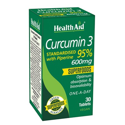 HEALTH AID Curcumin 3  30tabs