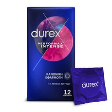 Durex Performax Intense Προφυλακτικά Με Κουκκίδες,
