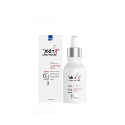THE SKIN PHARMACIST Sensitive Skin Vitamin 12 Serum Ορός Βαθιάς Ενυδάτωσης Για Πολύ Ξηρό & Ευαίσθητο Δέρμα 30ml