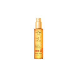 Nuxe Tanning Sun Oil Λάδι Μαυρίσματος Για Πρόσωπο & Σώμα SPF50 150ml