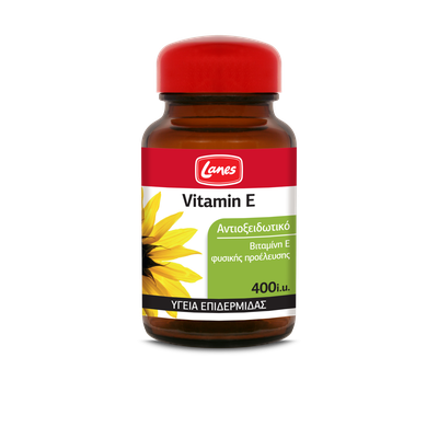 LANES Vitamin E 400iu x30 Κάψουλες