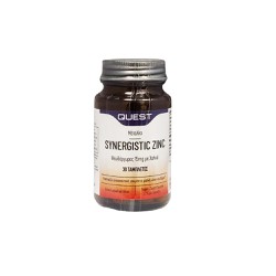 Quest Synergistic Zinc 15mg Dietary Supplement With Zinc 30 Capsules