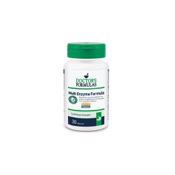 Doctor's Formulas Multi Enzyme Formula Facilitates Digestion & Supports Digestive Enzyme Function 30 capsules