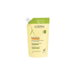 A-Derma Exomega Control Emollient Shower Oil Refill Emollient Cleansing Oil For Atopic Skin 500ml