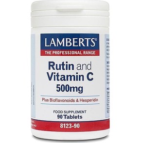 Lamberts Rutin & Vitamin C & Bioflavonoids 500mg, 