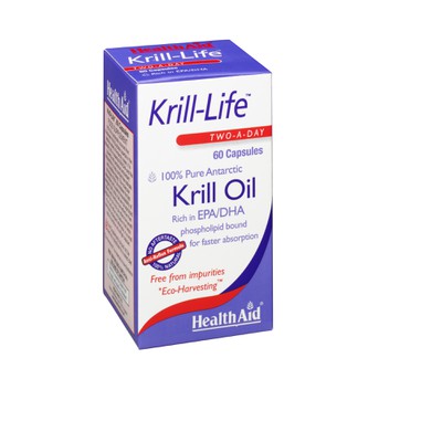 HEALTH AID Krill- Life Krill Oil 500gm 60caps