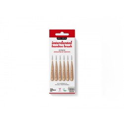 The Humble Co. Bamboo Interdental Brush Red Size 2 (0.5mm) 6 brushes 