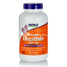 Now Lecithin 1200mg Non-GMO, 200 softgels