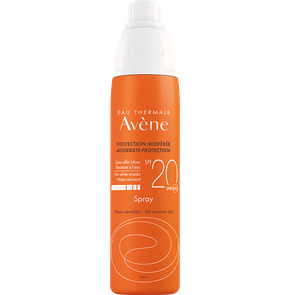 Avene Sunscreen Spay Moderate Protection SP20, 200