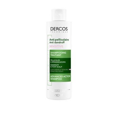 VICHY  Dercos Anti - Dandruff Shampoo Sensitive Hair 200ml