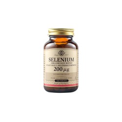 Solgar Selenium 200mg Yeast-Free Dietary Supplement Selenium Ideal For Immune Stimulation & Hypothyroidism 250 tablets