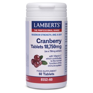LAMBERTS Cranberry 18,750mg 60ταμπλέτες