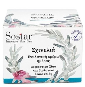 Sostar Skinolia Ενυδατική Κρέμα Προσώπου Σχινελιά 