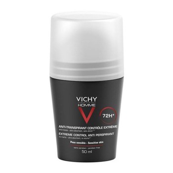 VICHY HOMME EXTREME ANTI-PERSPIRANT 72H ROLL ON 50
