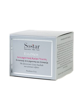 Sostar Estelskin Anti-ageing Night Cream, 50ml
