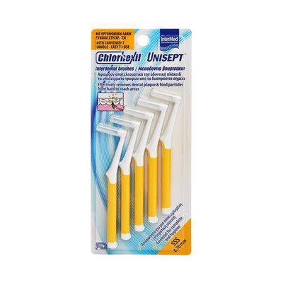 INTERMED Chlorhexil Interdental Brushes 0.7mm x5