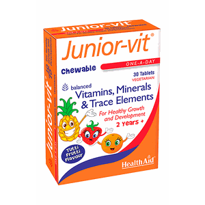 HEALTH AID Junior-vit one-a-day 30 chewable tabs