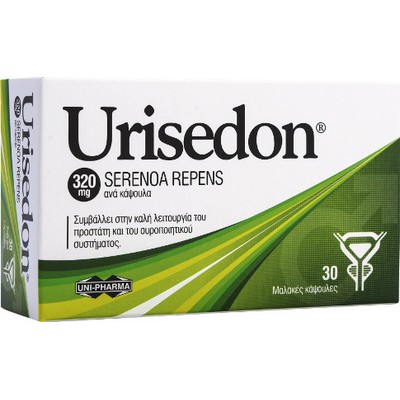 Uni-Pharma Urisedon 320mg 30 Μαλακές Κάψουλες - Συ