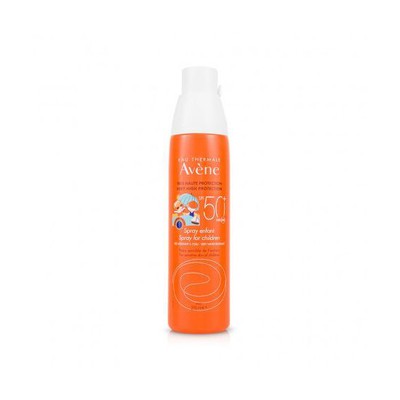 AVENE Soins Solaires Spray SPF50+ Παιδικό Αντηλιακό Σπρέι Για Πρόσωπο & Σώμα, 200ml