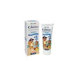 Pasta Del Capitano Baby Toothpaste +3 Years Tuttifrutti Οδοντόπαστα Διάφορα Φρούτα Για Παιδιά 3 Ετών+ 75ml