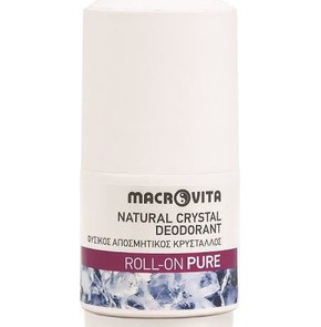 Macrovita Natural Crystal Deodorant Roll - On Pure