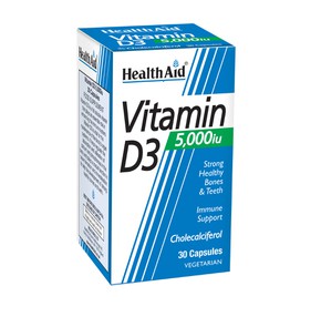 Health Aid Vitamin D3 5000iu 30 Caps 