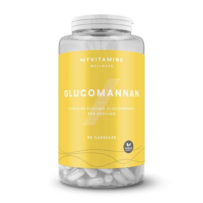 MY VITAMINS Glucomannan 90 Caps - Γλυκομαννάνη (Ρίζα Konjac) 90 Κάψουλες Ισχυρή Ενίσχυση Για Την Απώλεια Βάρους