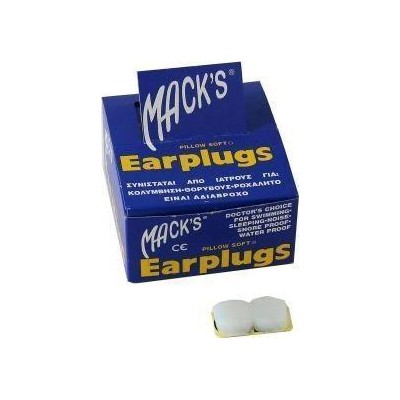 MACK'S - Earplugs Ωτοασπίδες Σιλικόνης 2 Τεμάχια