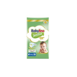 Babylino Sensitive Cotton Soft Value Pack Πάνες Maxi Plus Μέγεθος 4+ (10-15kg) 46 πάνες