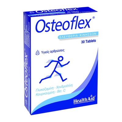 HEALTH AID Osteoflex 500mg Συμπλήρωμα Διατροφής Για Υγιείς Αρθρώσεις x30 Δισκία