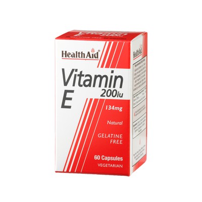 HEALTH AID Vitamin E 200I.U. 60caps