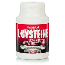 Health Aid L-CYSTEINE 550mg, 30 tabs