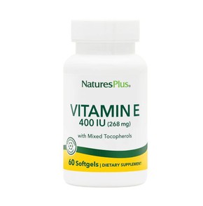 Natures Plus Vitamin E Mixed Tocopherole 400 IU, 6