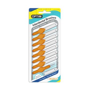 Stoddard Optim Interdental Brushes 0.45mm Orange, 