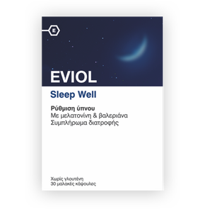 Eviol Sleep Well Food Supplement for Insomnia, 30 