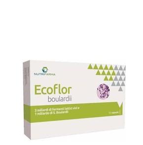 Nutrifarma Ecoflor Boulardii Προβιοτικά, 20 Κάψουλ