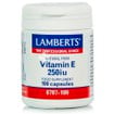 Lamberts Vitamin E Natural 250iu, 100caps (8707-100)