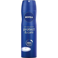Nivea Protect & Care 48h Αποσμητικό Σπρέυ 150ml. Το αποσμητικό που με τα πολύτιμα συστατικά και το μοναδικό άρωμα της κρέμας Nivea προσφέρει απαλή επιδερμίδα και 48ωρη προστασία από τον ιδρώτα.