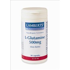 Lamberts L Glutamine Γλουταμίνη 500mg 90caps. 