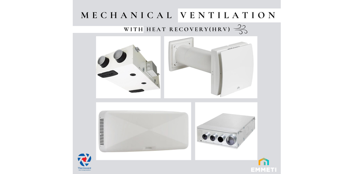 Mechanical Ventilation with Heat Recovery (HRV), w