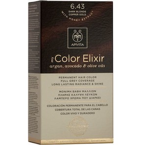 Apivita My Color Elixir  6.43 Dark Blonde Copper G
