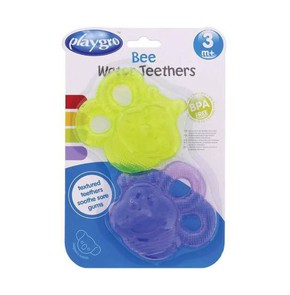 PlayGro Bee Water Teether, 2pcs