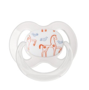 Korres Silicone Soother for 0-6 Months, 2pcs