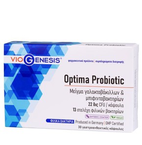 Viogenesis Optima Probiotic,30caps