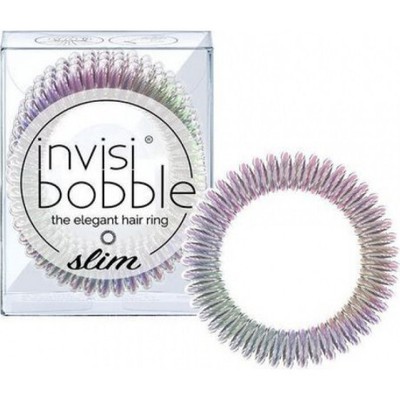 Invisibobble SLIM Vanity Fairy Λαστιχάκια Μαλλιών για όλες τις ηλικίες, για κάθε στυλ & τύπο μαλλιών, 3 τεμάχια