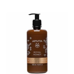 Apivita Royal Honey, Κρεμώδες Aφρόλουτρο με Aιθέρια Έλαια 500ml